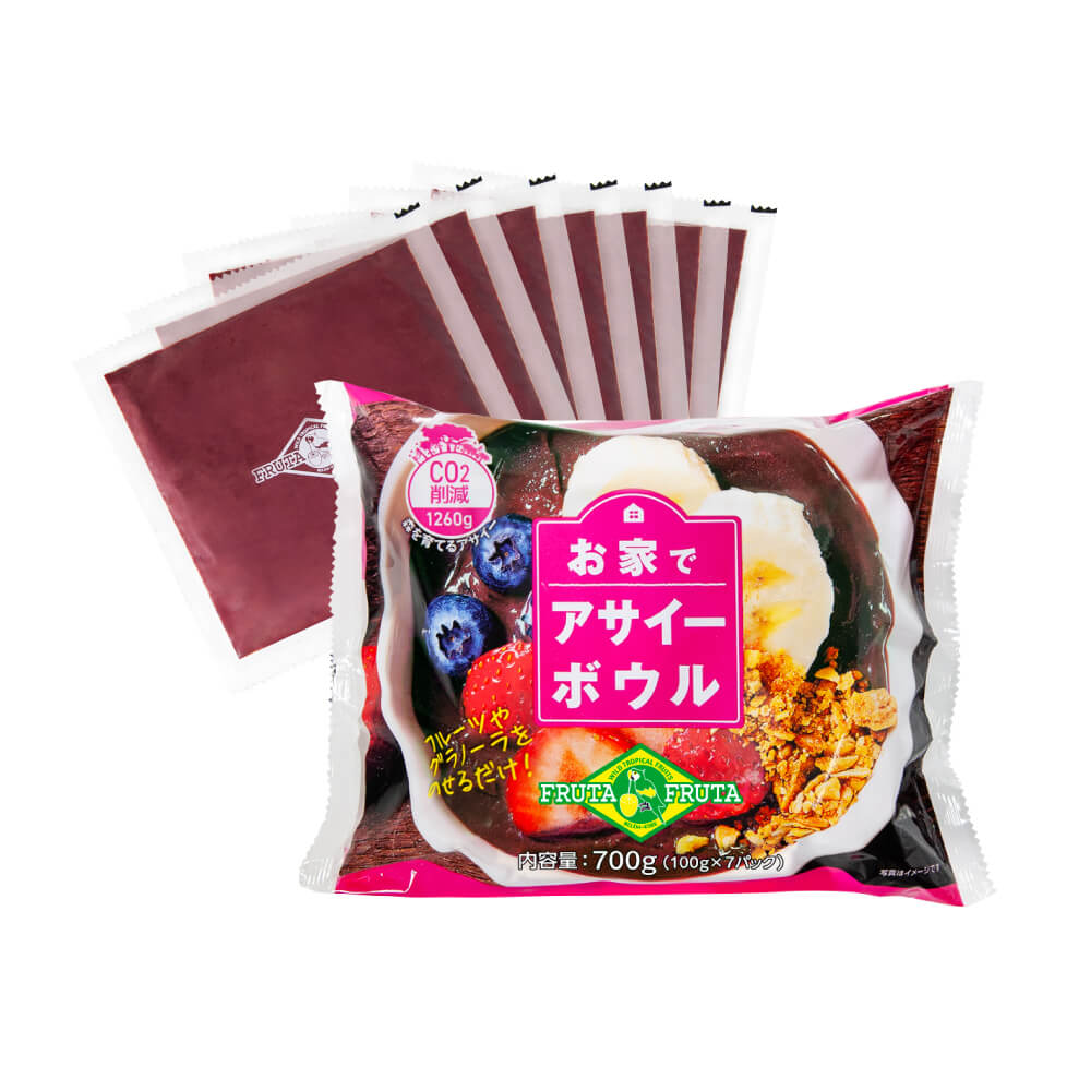 お家でアサイーボウル