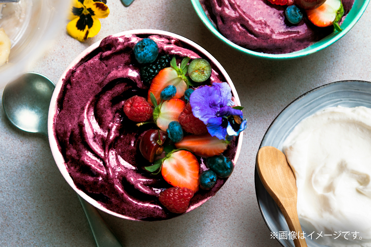 もったりアサイーボウルの作り方